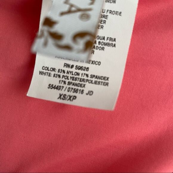 BECCA Radiant Side Stripe Colorblock Hipster Bikini Bottoms XS Striped Swim New - Picture 7 of 10